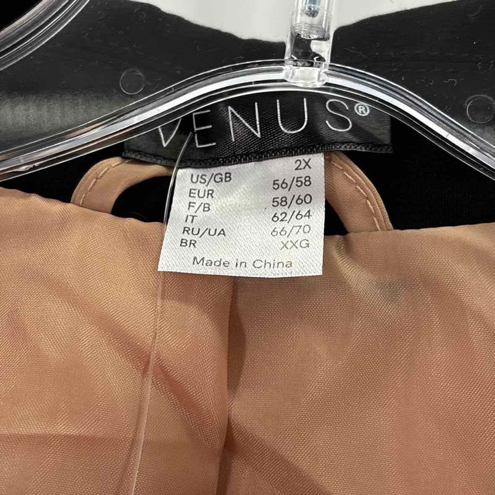 Size 2X VENUS Black Jacket