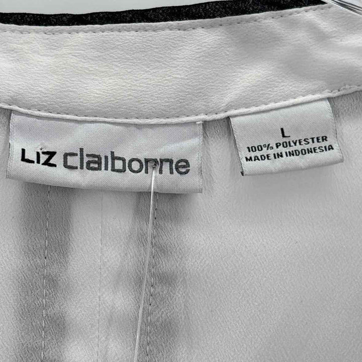 Size L LIZ CLAIBORNE White Shirt