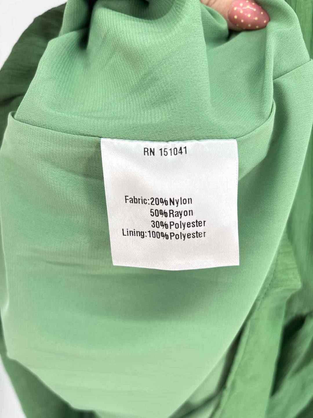 Size S Green Dress