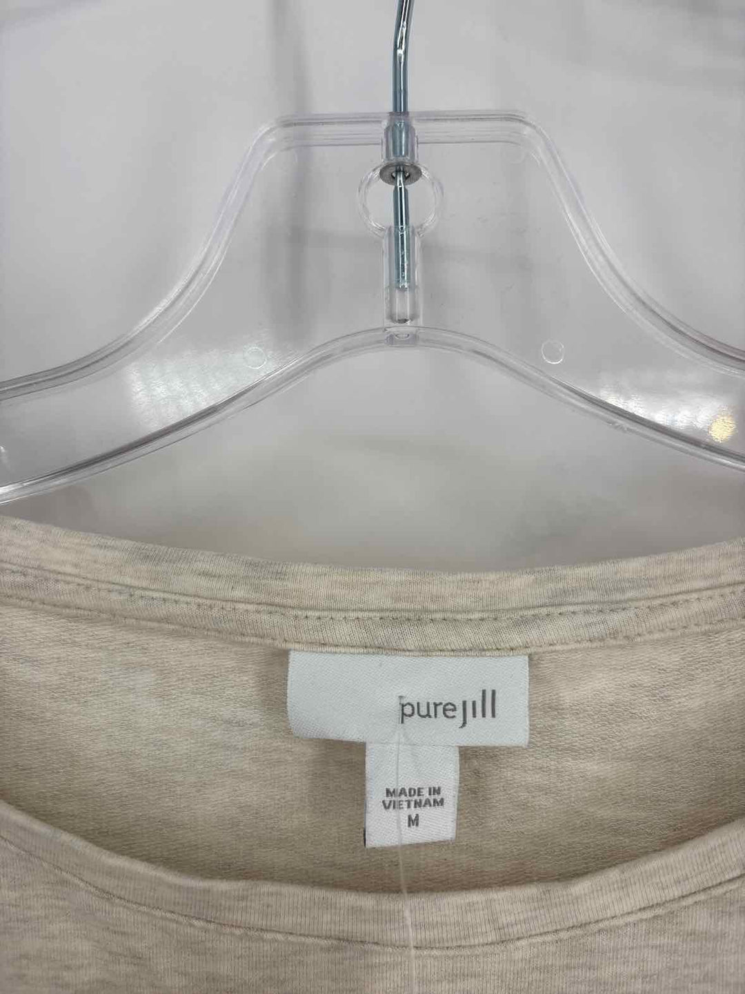 Size M J JILL Cream Shirt