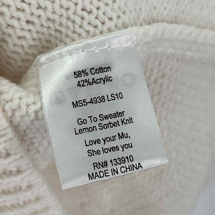 Size M SHOW ME YOUR MUMU Ivory Sweater