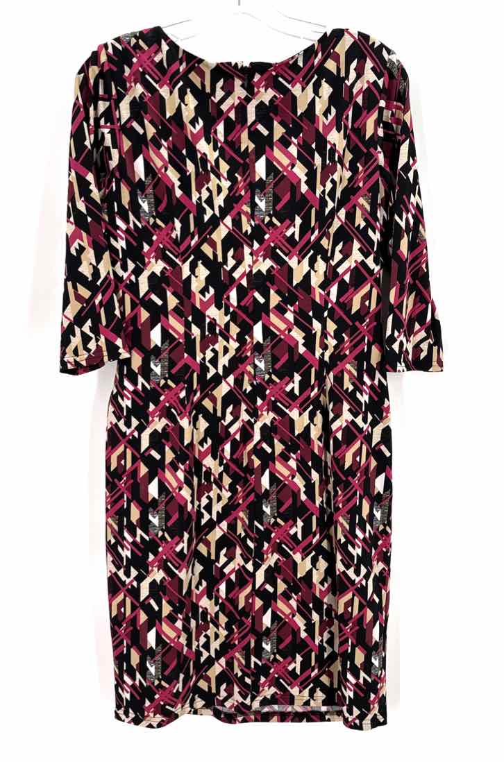 Size 10 ELLEN TRACY Multi-Color Dress
