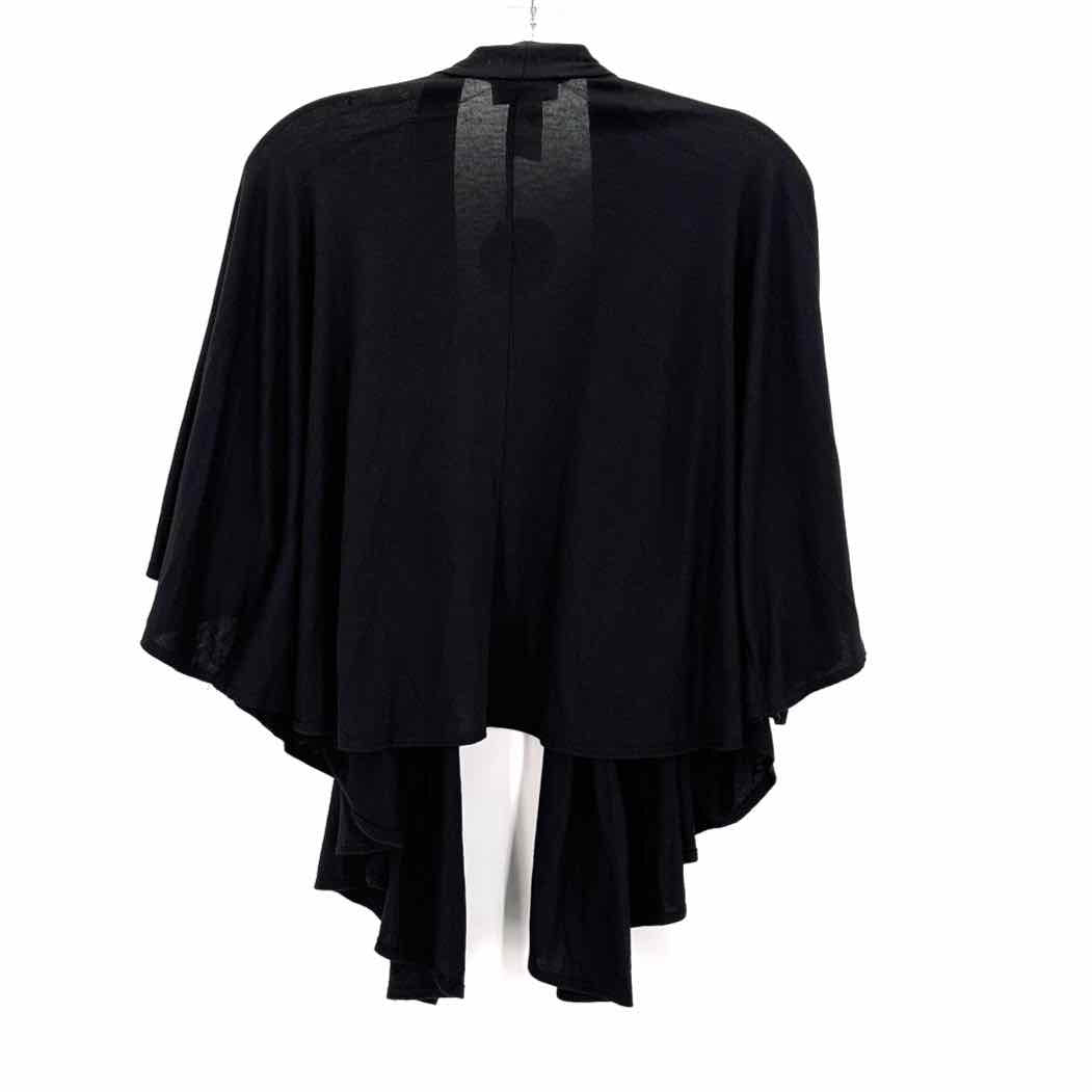 Size 2X Black Knit Cardigan
