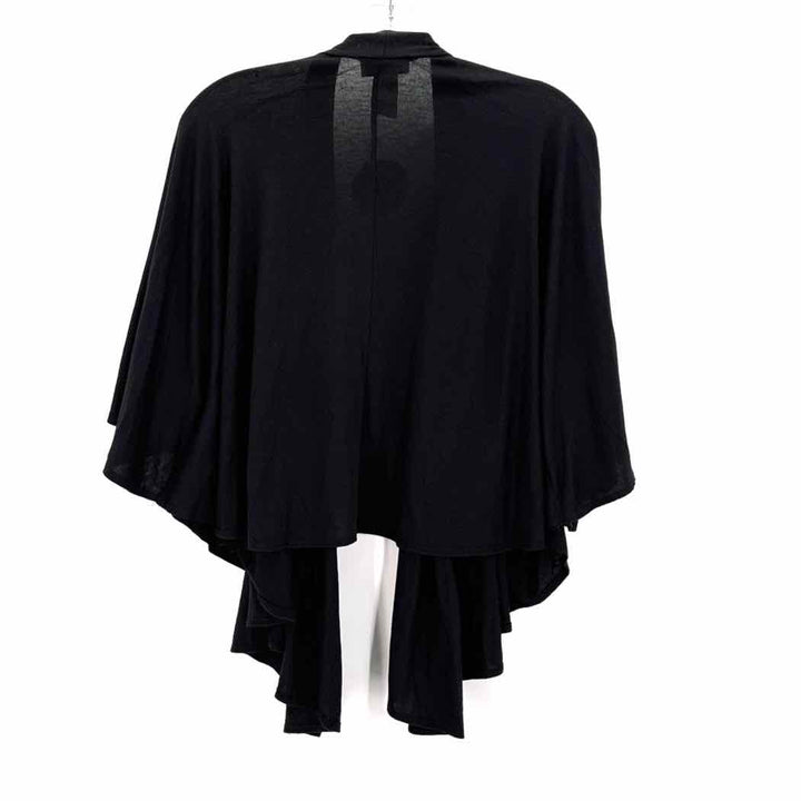 Size 2X Black Knit Cardigan