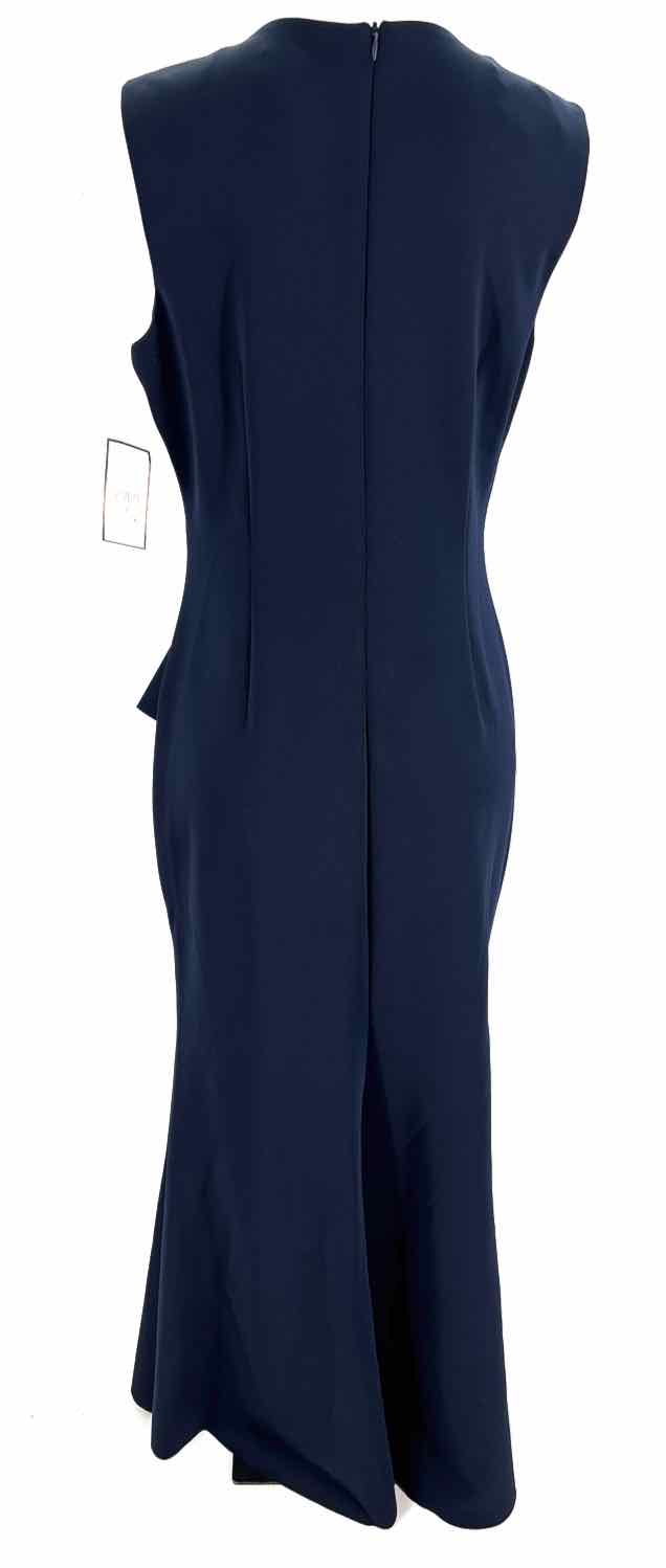 Size 12 JESSICA HOWARD Navy Rhinestone Dress