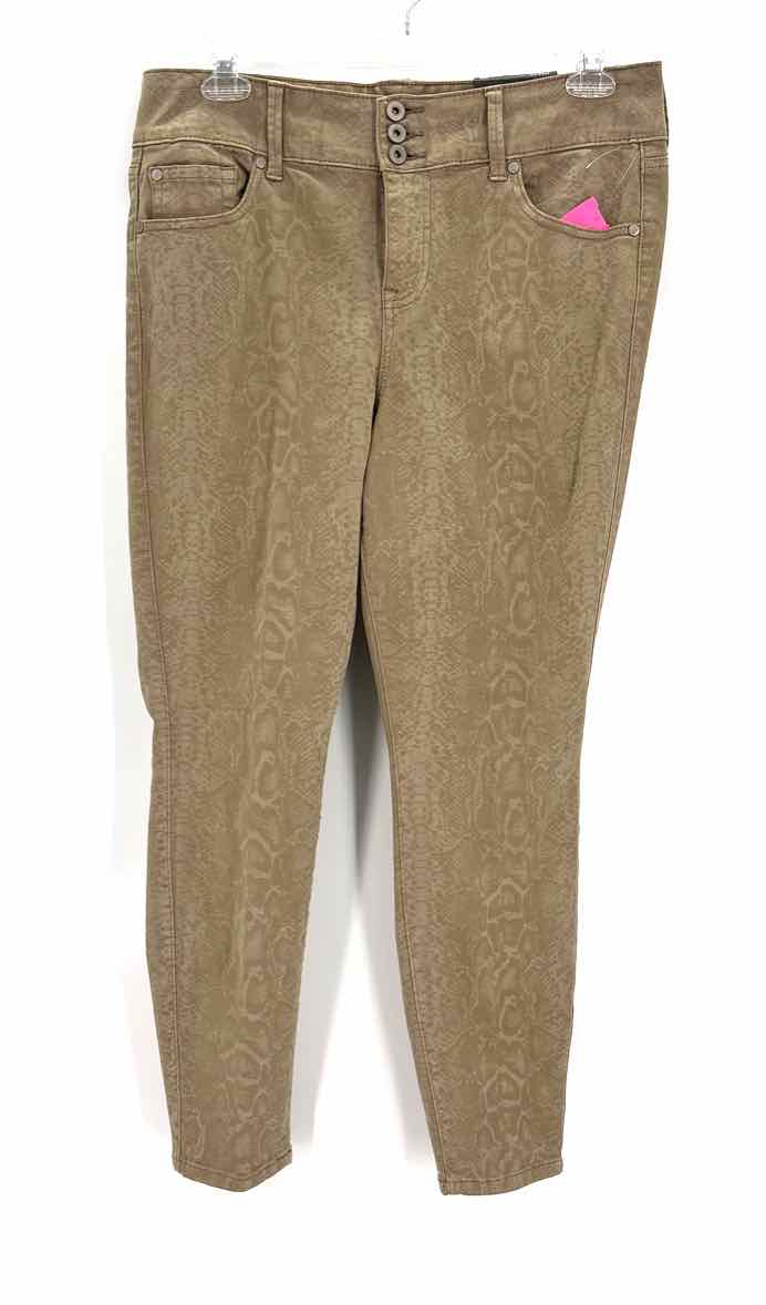 Size 16 Torrid Tan Denim Jade Jeans
