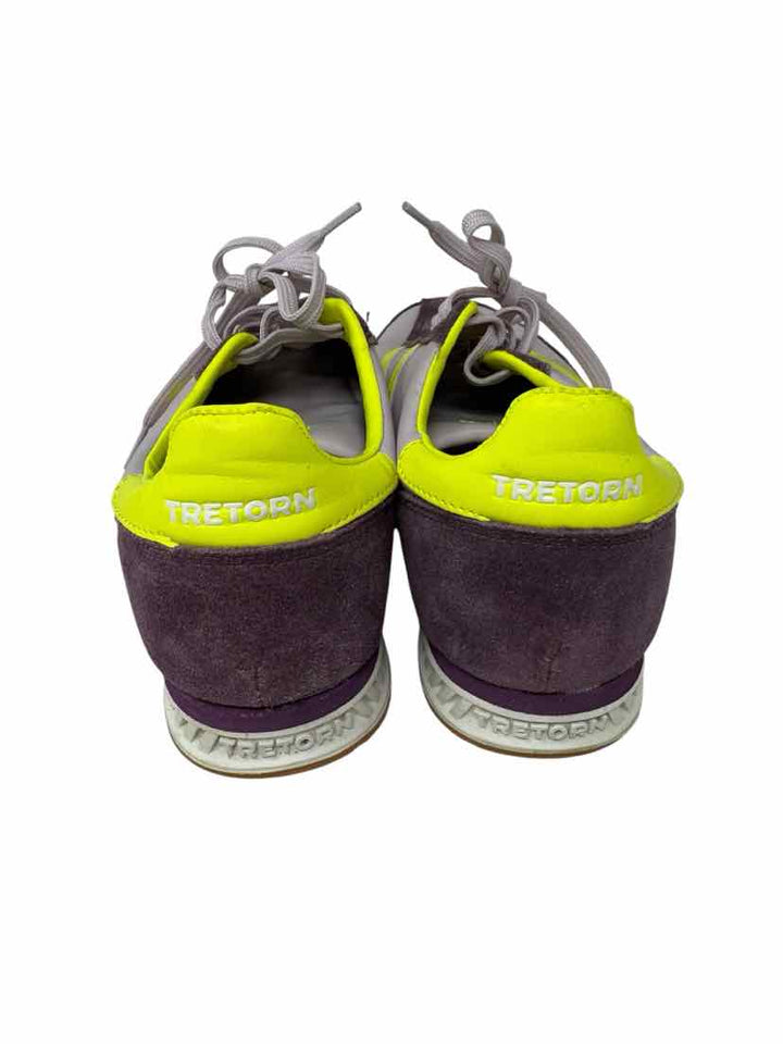Shoe Size 9 TRENTON Purple Suede Sneakers