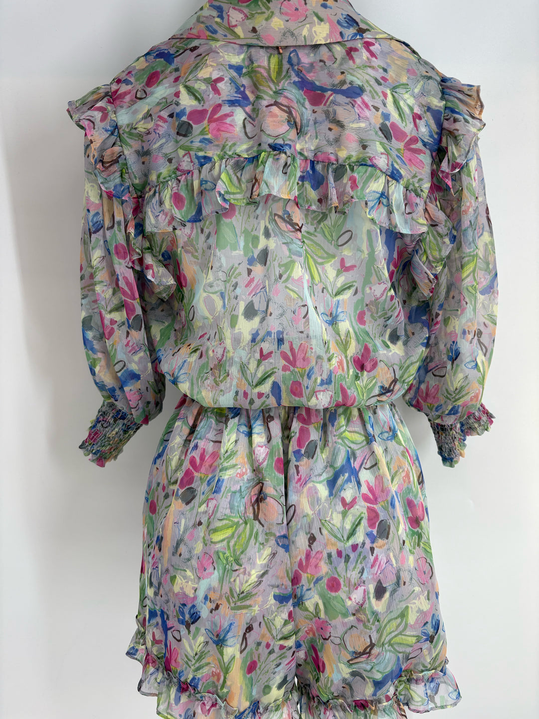 Size S MISA Multi-Color Dress