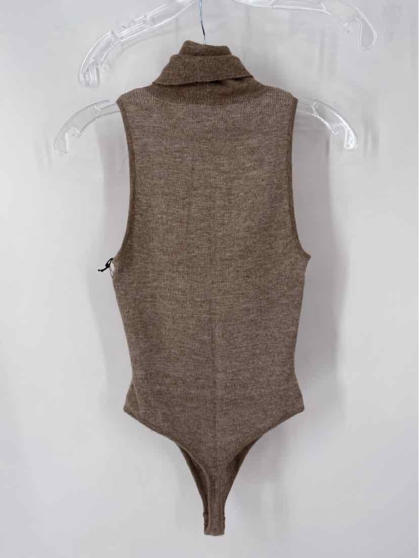 Size S Brown Knit Luxury - Sweater