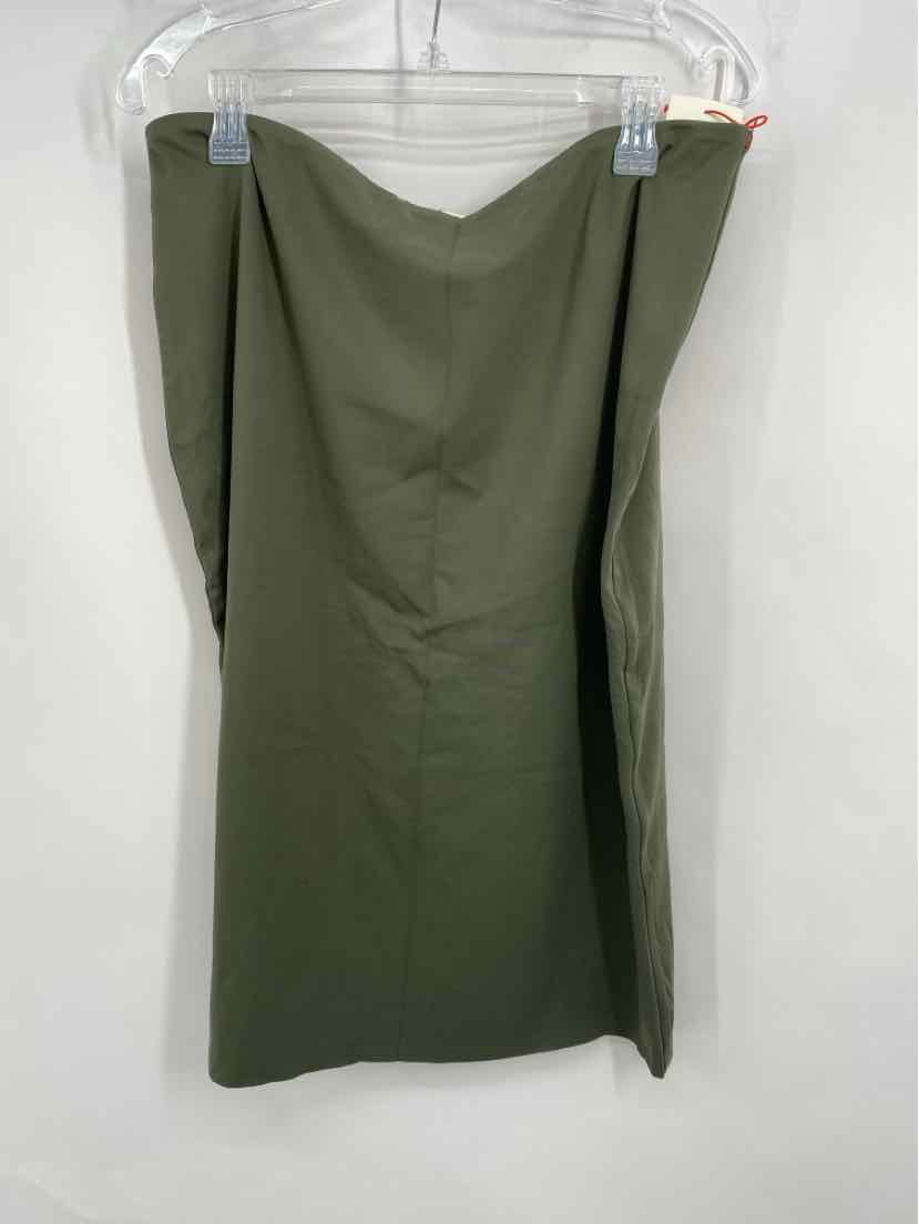 Size XL OPEN EDIT Olive Skirt