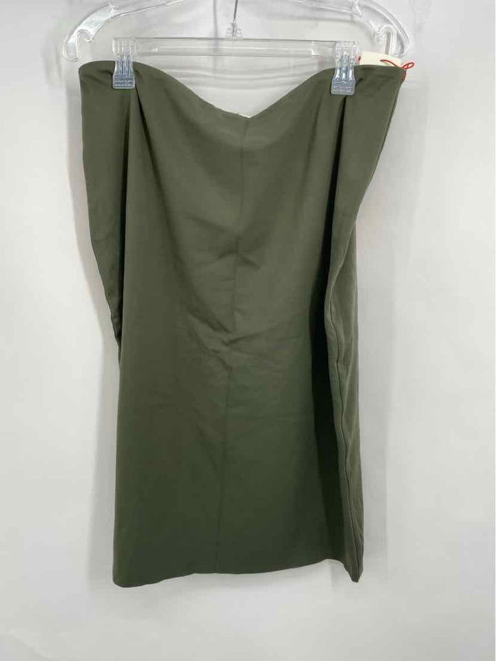Size XL OPEN EDIT Olive Skirt
