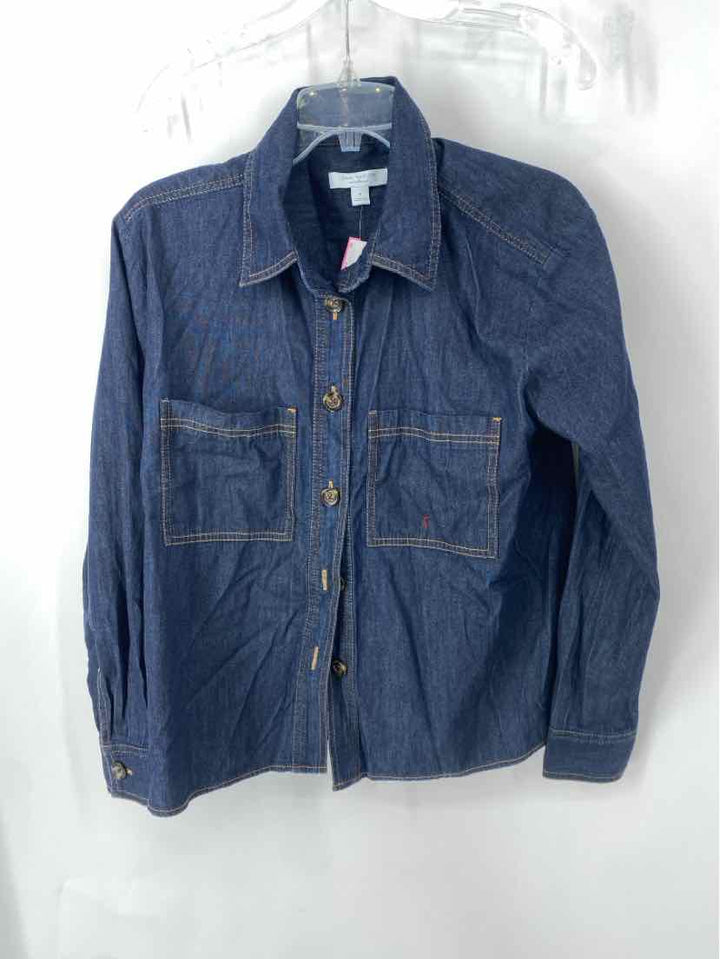 Size M Ann Taylor Denim Shirt