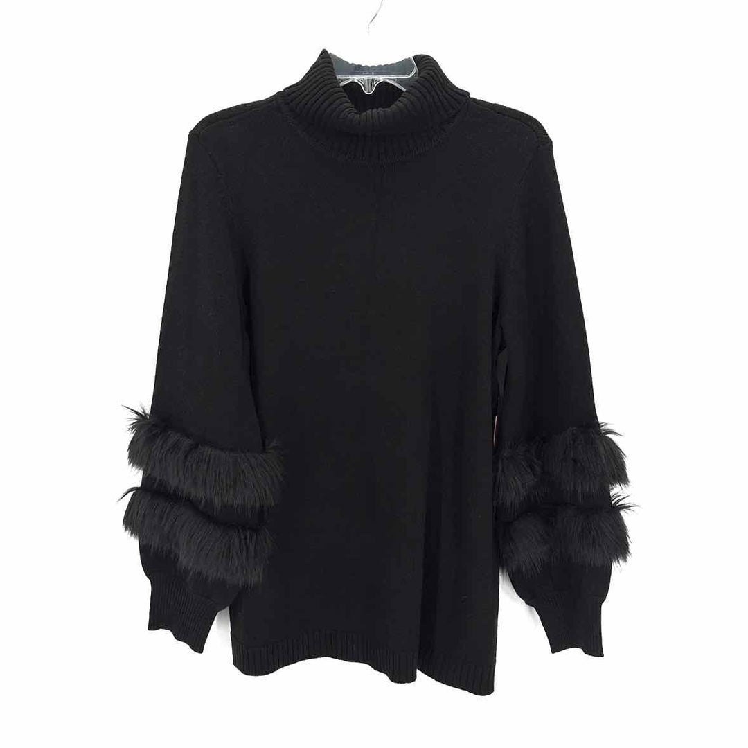 Size L Chico's Black Sweater