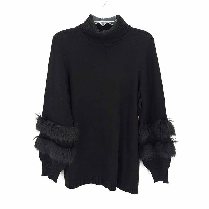 Size L Chico's Black Sweater