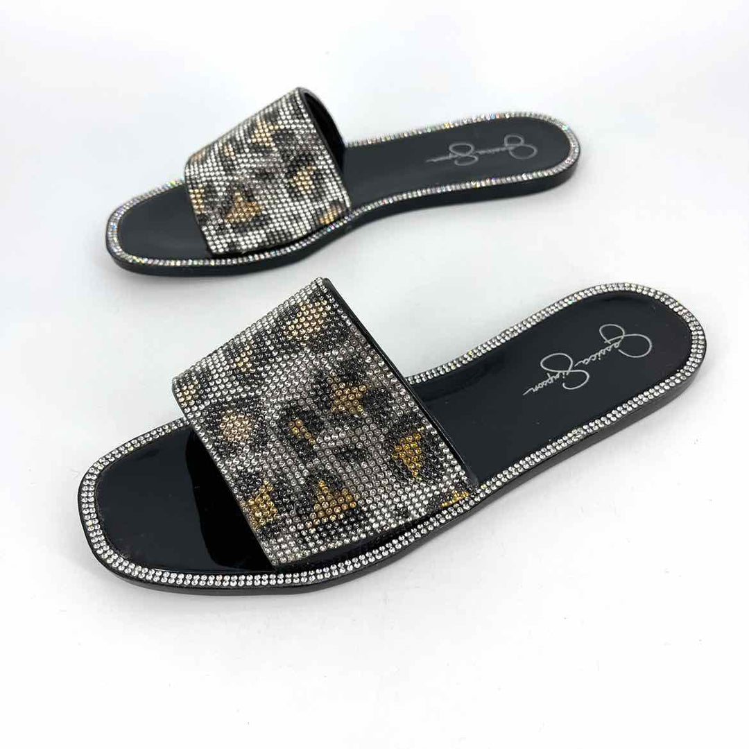 Shoe Size 8 Jessica Simpson Multi-Color Sandals