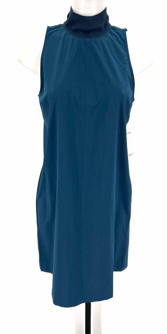 Size S Athleta Teal Nylon Dress