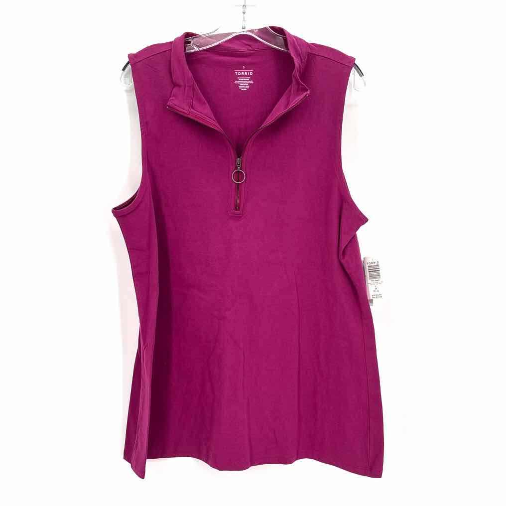 Size 22/24 Torrid Purple Shirt