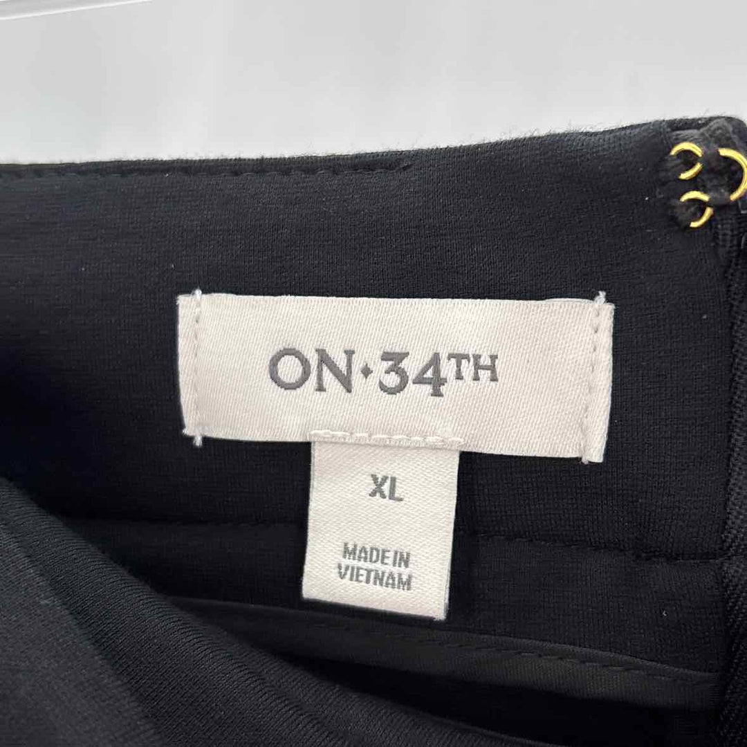 Size XL ON 34TH Black Skirt