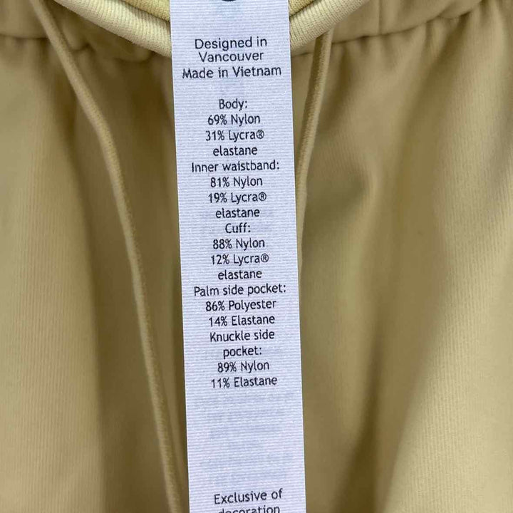 Size 14 Lululemon Yellow Pants