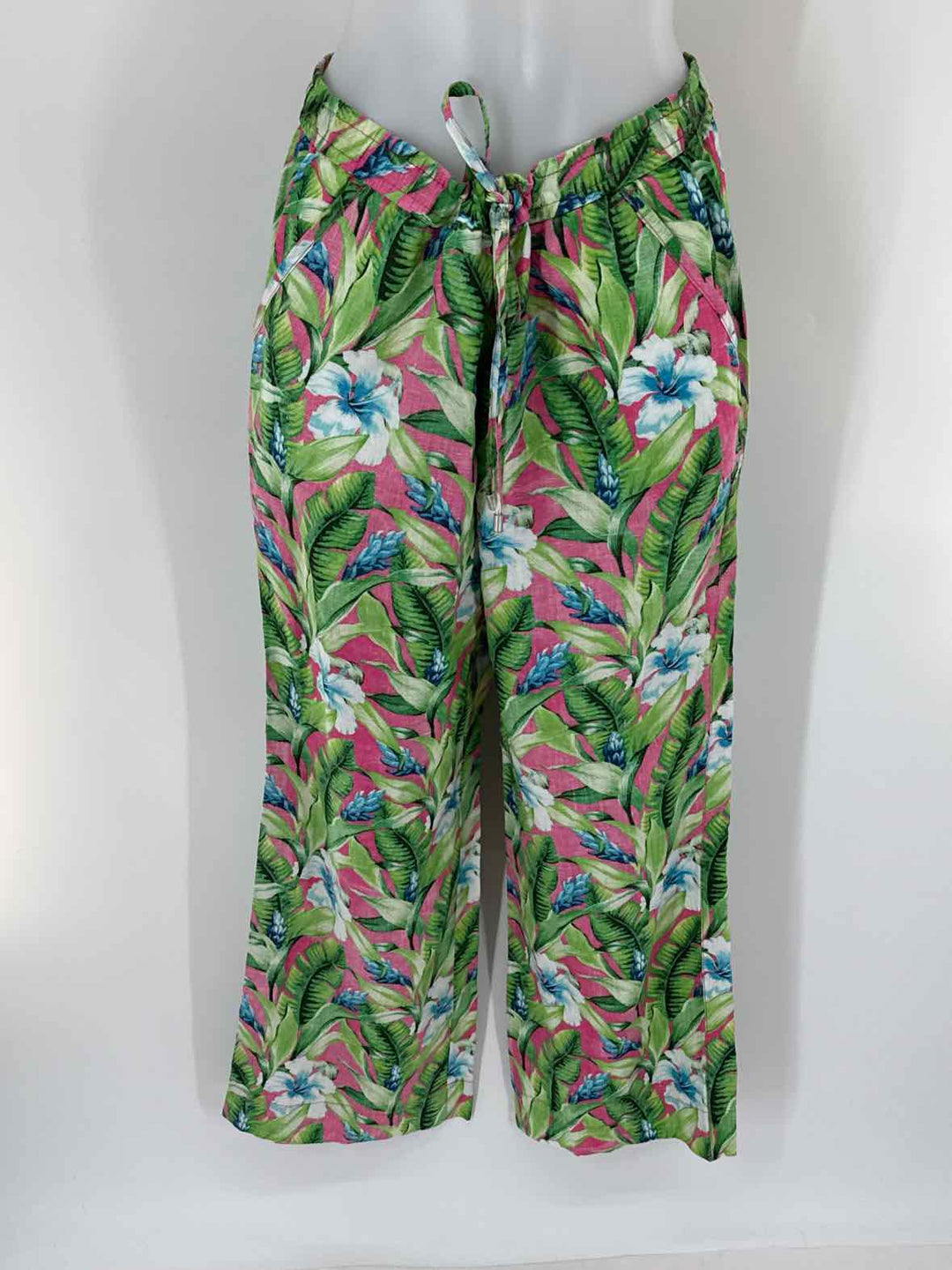 Size L TOMMY BAHAMA PINK PRINT Pants