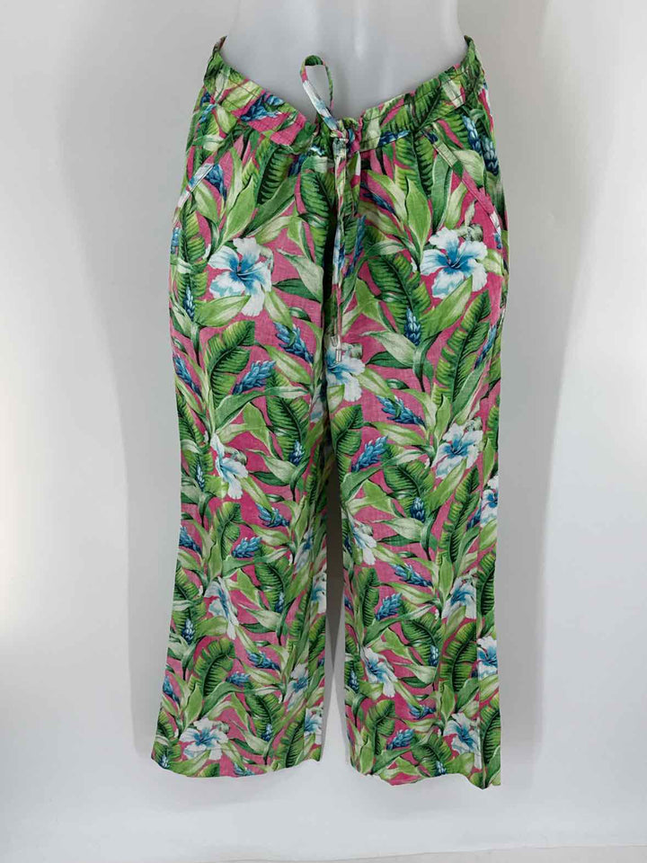 Size L TOMMY BAHAMA PINK PRINT Pants