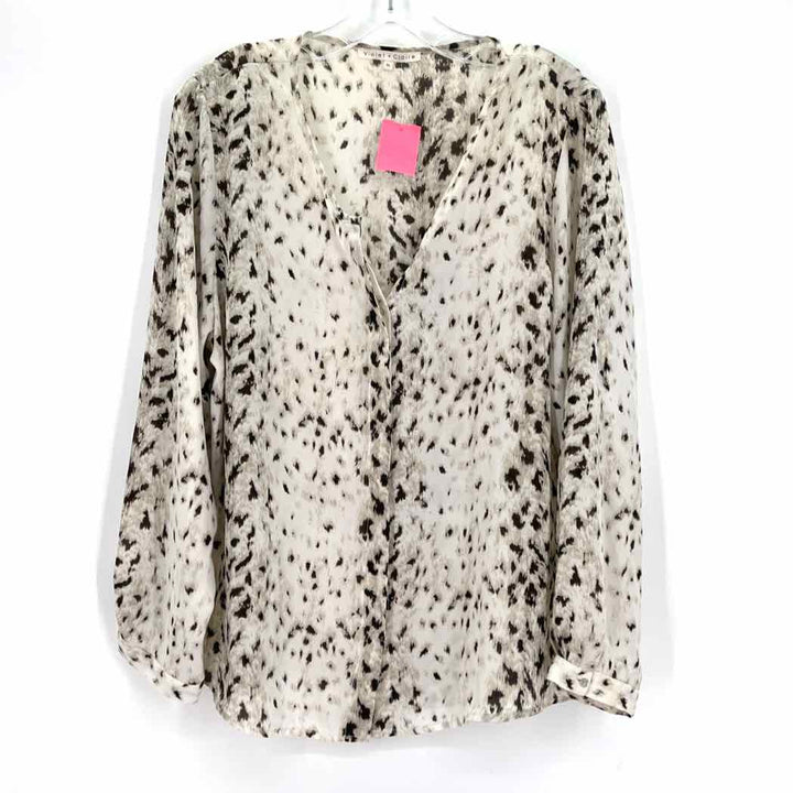 Size L VIOLET & CLAIRE Ivory Shirt