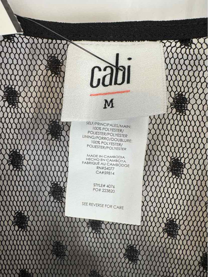 Size M CABI Black Dress