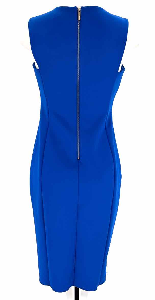 Size 4 Calvin Klein Royal Blue Dress