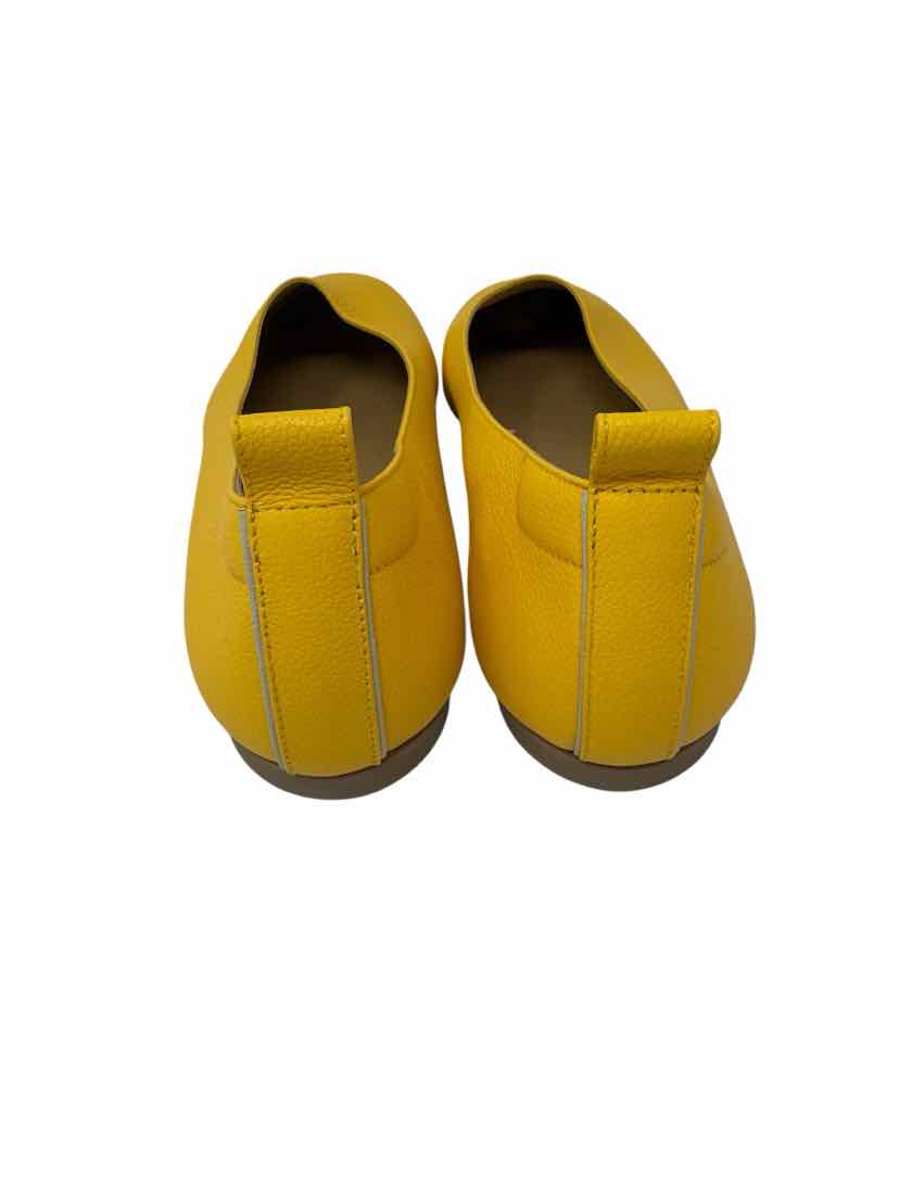 Shoe Size 10 EVERLANE Yellow Leather Flats