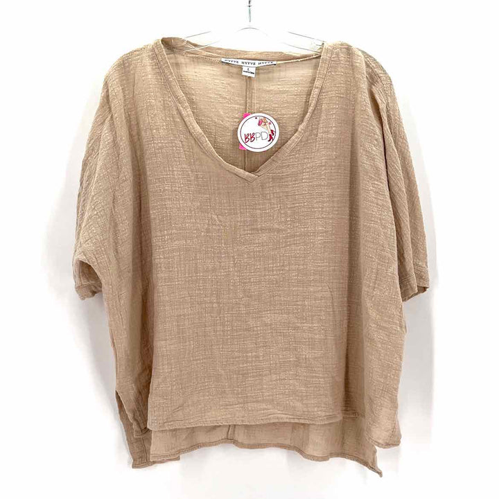 Size L Tan Shirt