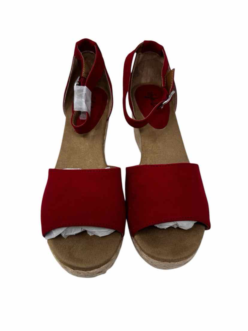 Shoe Size 8 Style & Co Red Sandals