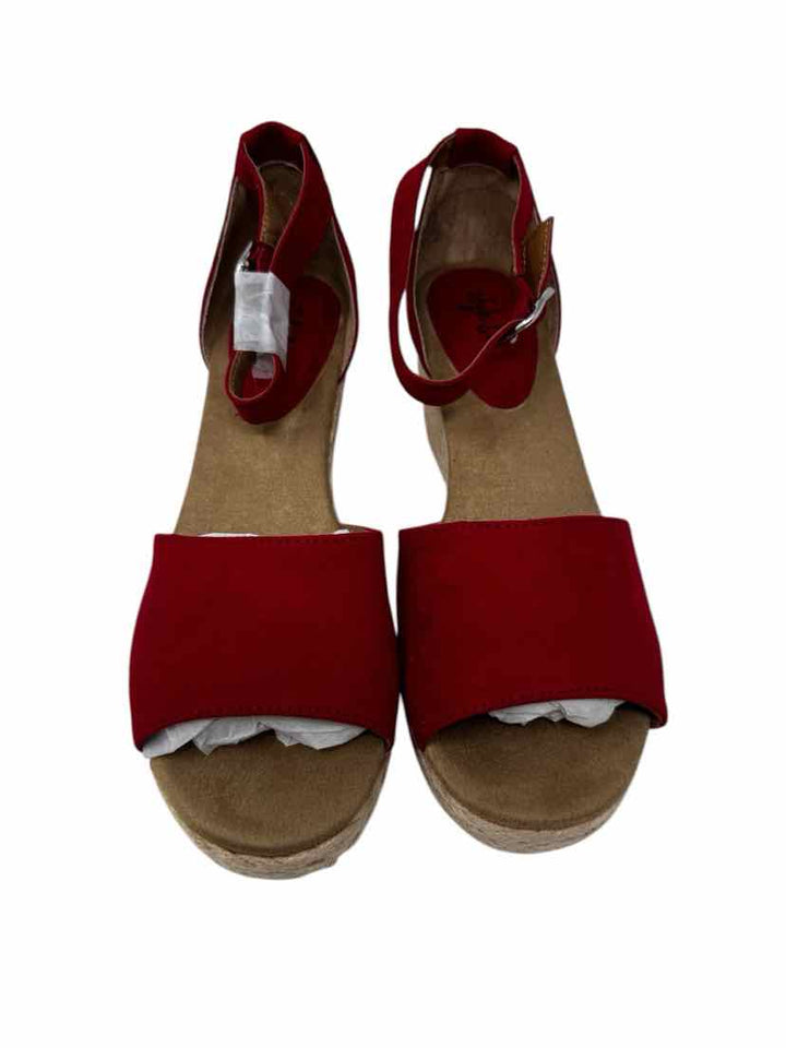 Shoe Size 8 Style & Co Red Sandals