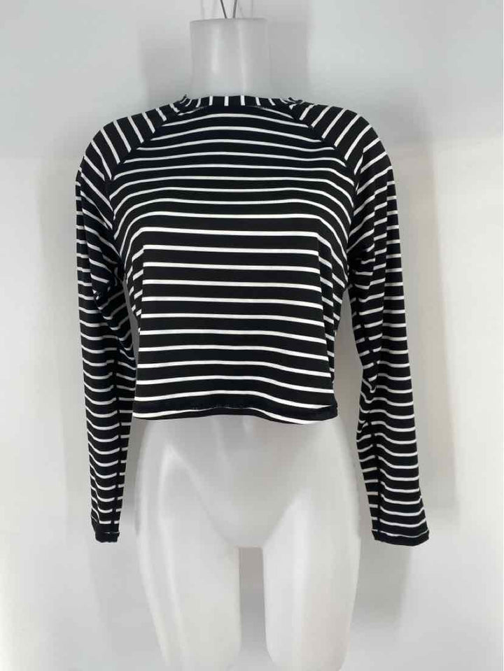 Size M Black/White Swimsuit