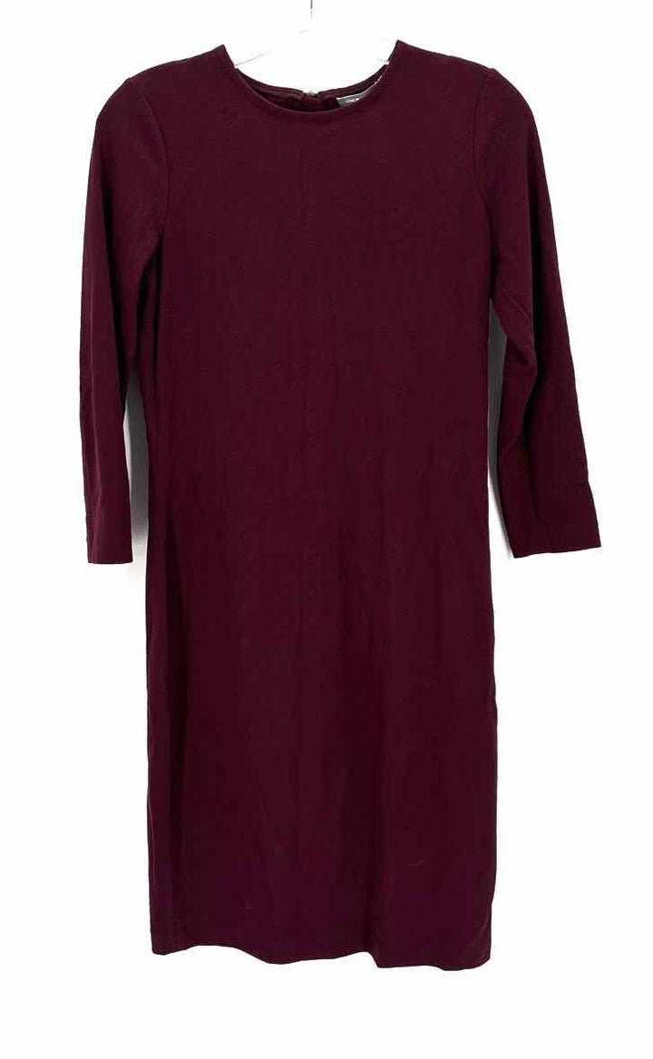 Size S VINCE Burgundy Dress