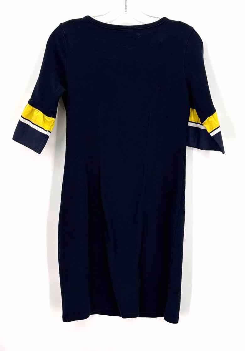 Size XS Talbots Navy Cotton Dress