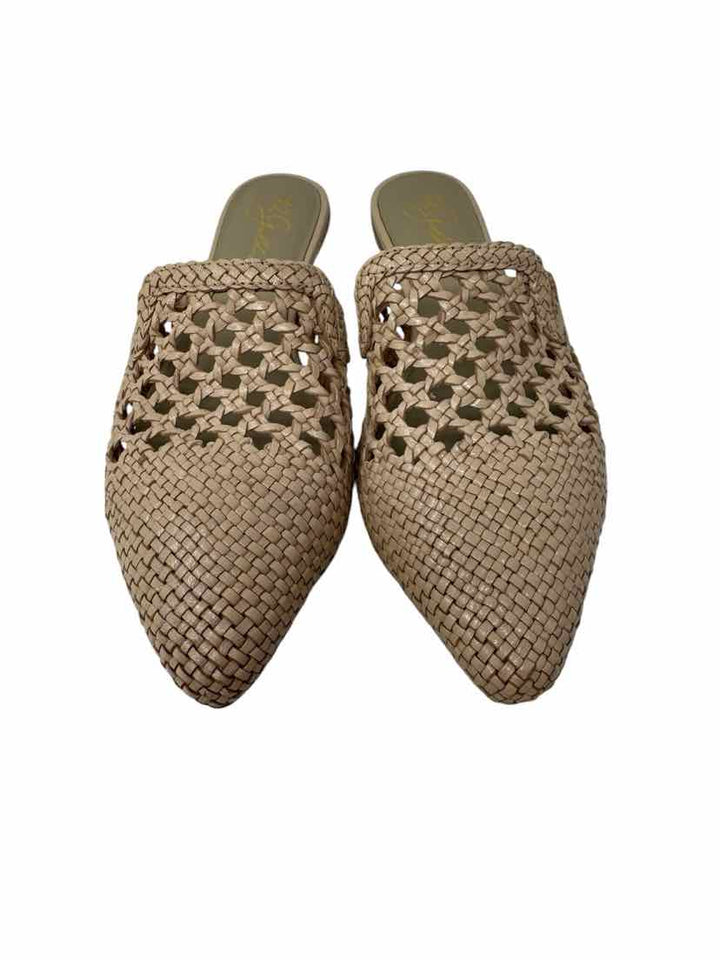 Shoe Size 8.5 Tan Mules
