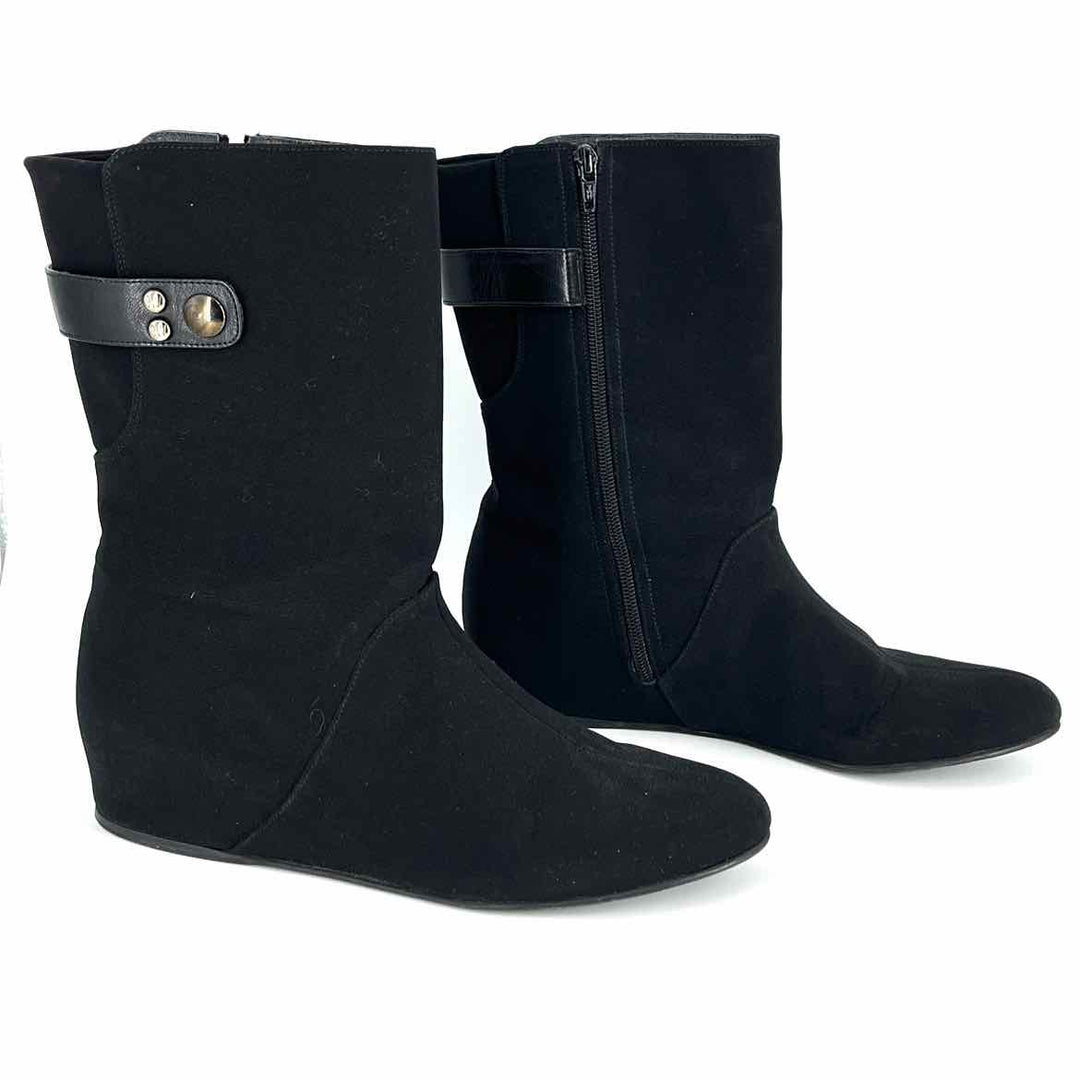 Shoe Size 10 Stuart Weitzman Black Boots