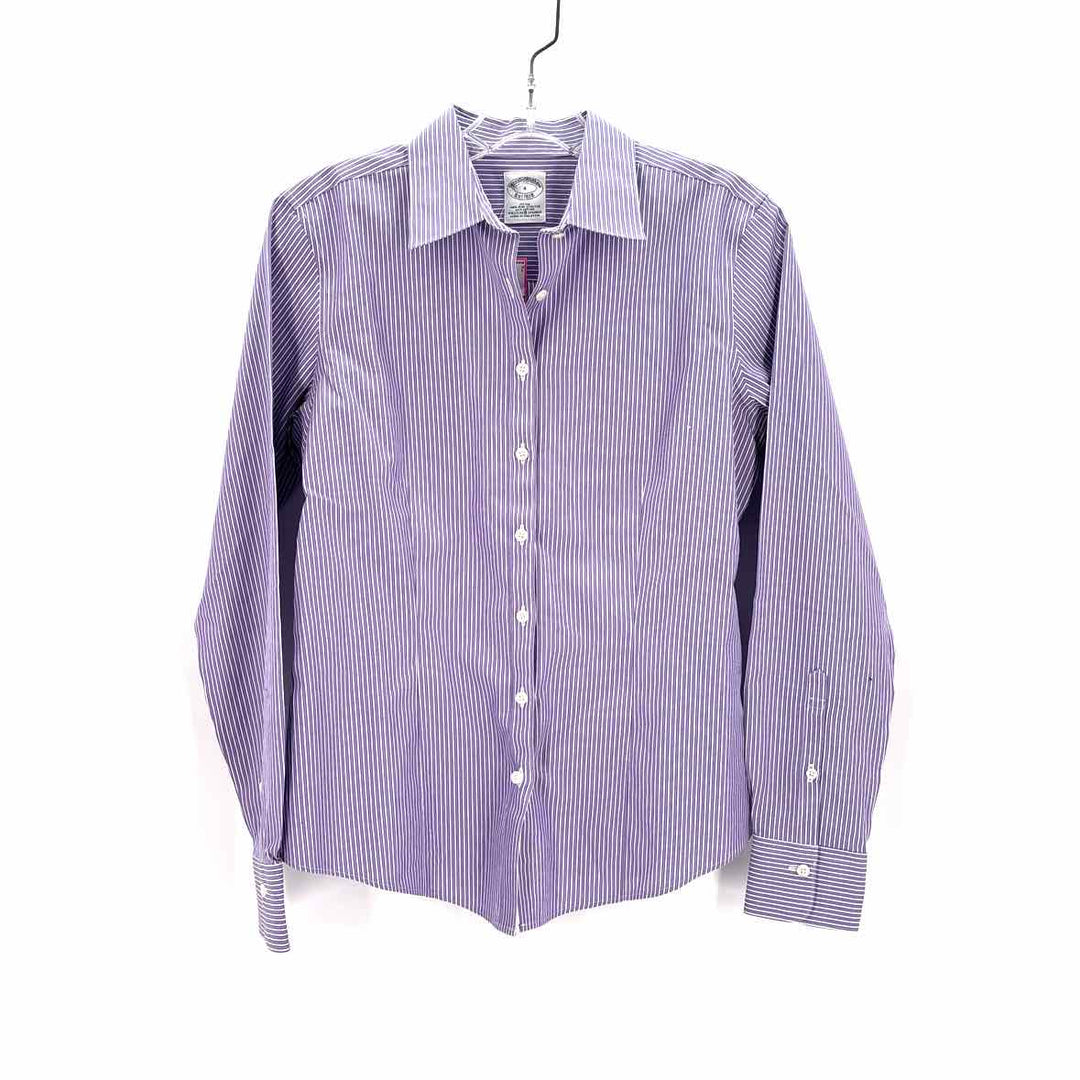Size 4 Brooks Brothers Purple Shirt