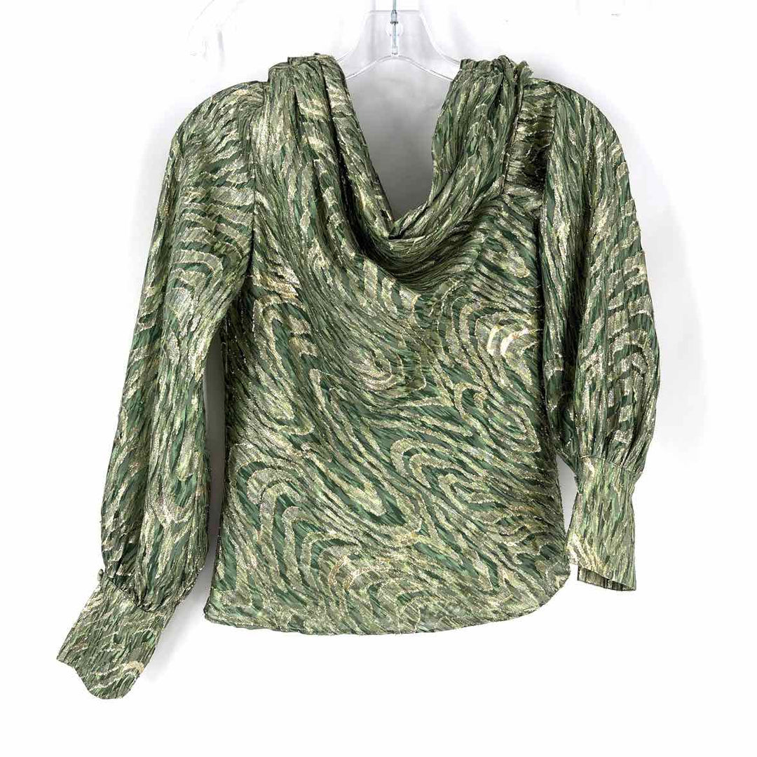 Size S JONATHAN SIMKHAI Green Shirt