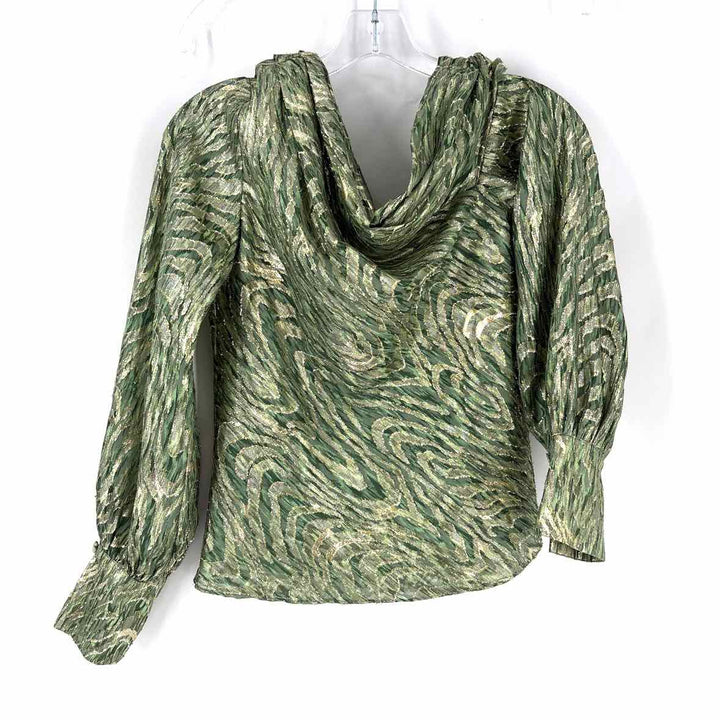 Size S JONATHAN SIMKHAI Green Shirt