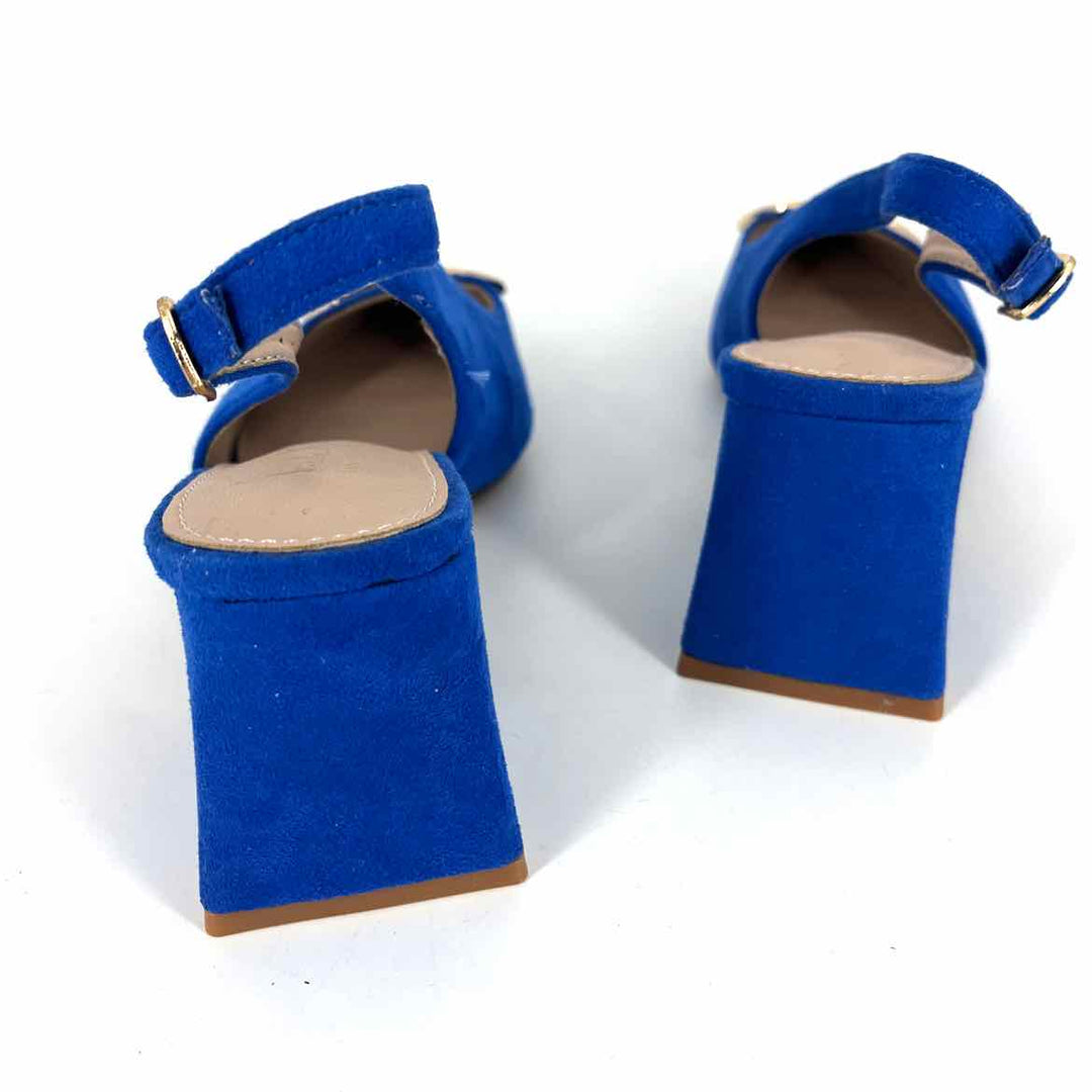 Shoe Size 7 NICOLE MILLER Royal Blue Pumps