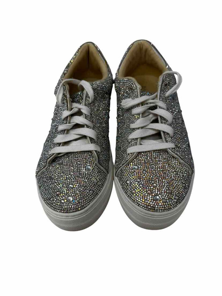 Shoe Size 8.5 BETSEY JOHNSON White Sneakers