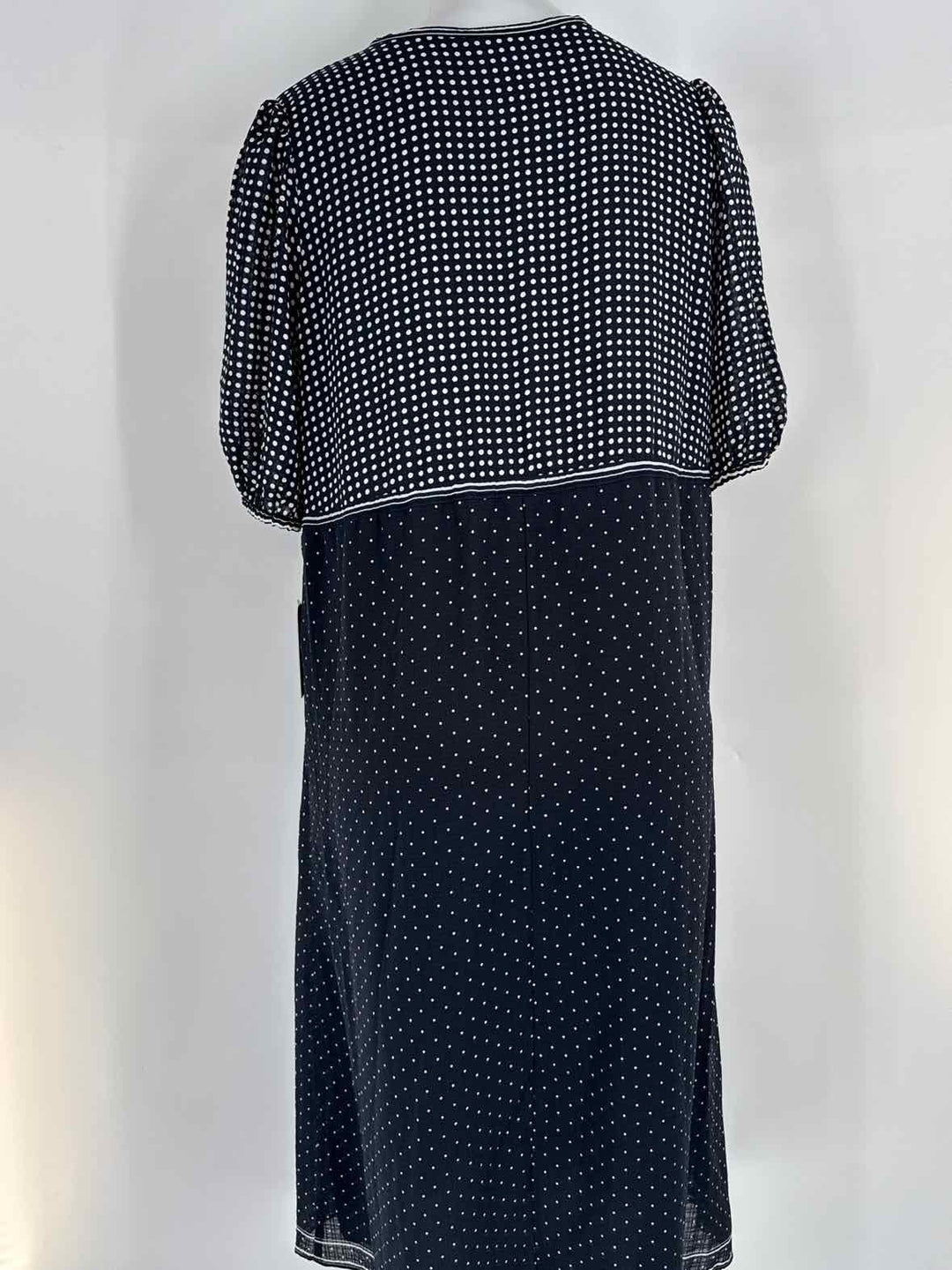 Size M MAX STUDIO Navy Print Dress