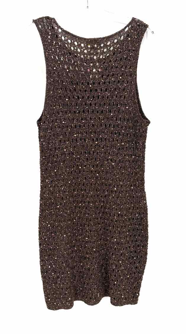 Size L HOUSE OF HARLOW Bronze Dress