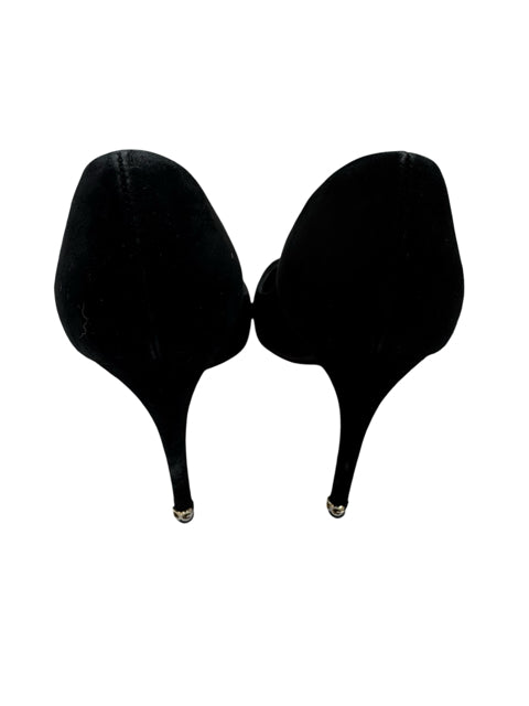 Shoe Size 37 Dolce & Gabbana Black Suede Luxury - Pumps