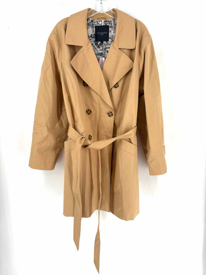 Size 2X Talbots Tan Jacket