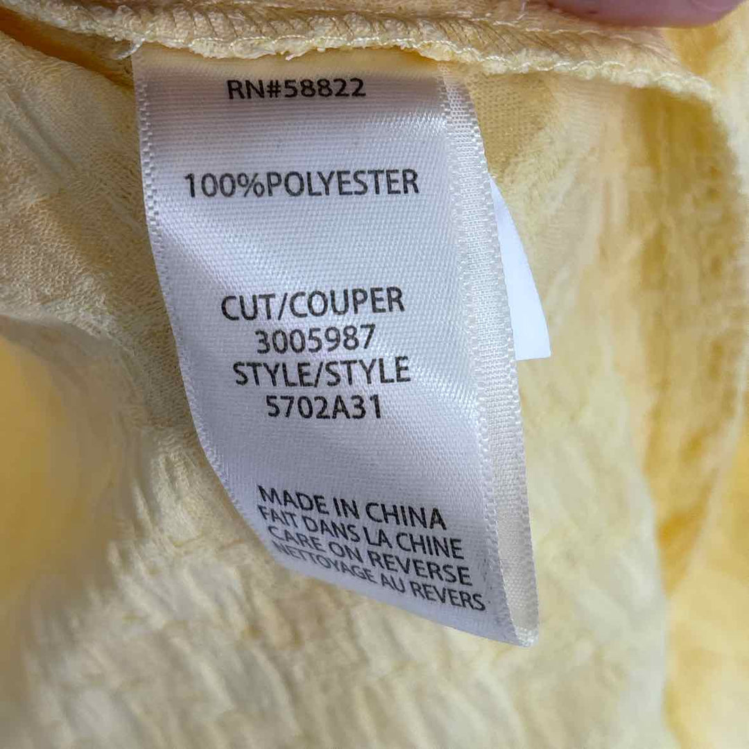 Size S MAX STUDIO Yellow Shirt