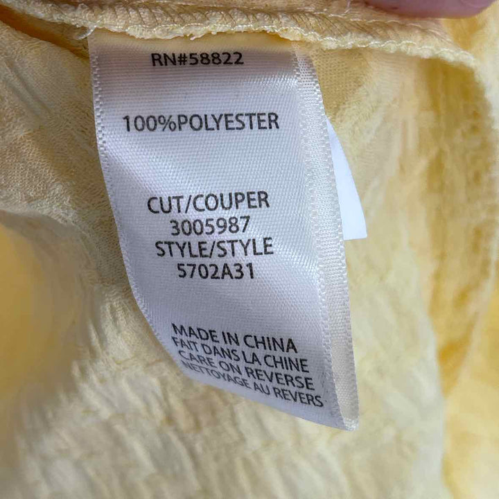 Size S MAX STUDIO Yellow Shirt