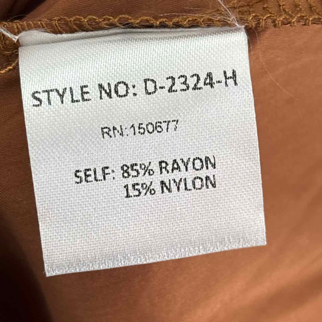 Size L Brown Dress