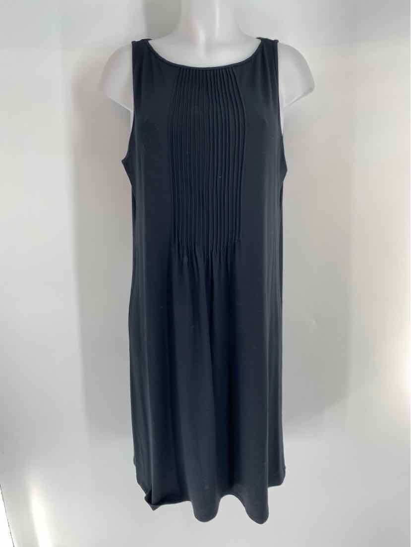 Size M J JILL Black Dress